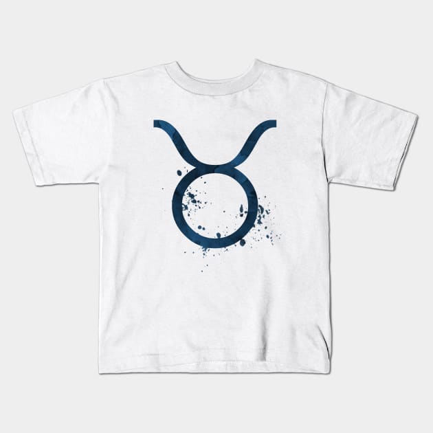 Taurus (astrology) Kids T-Shirt by TheJollyMarten